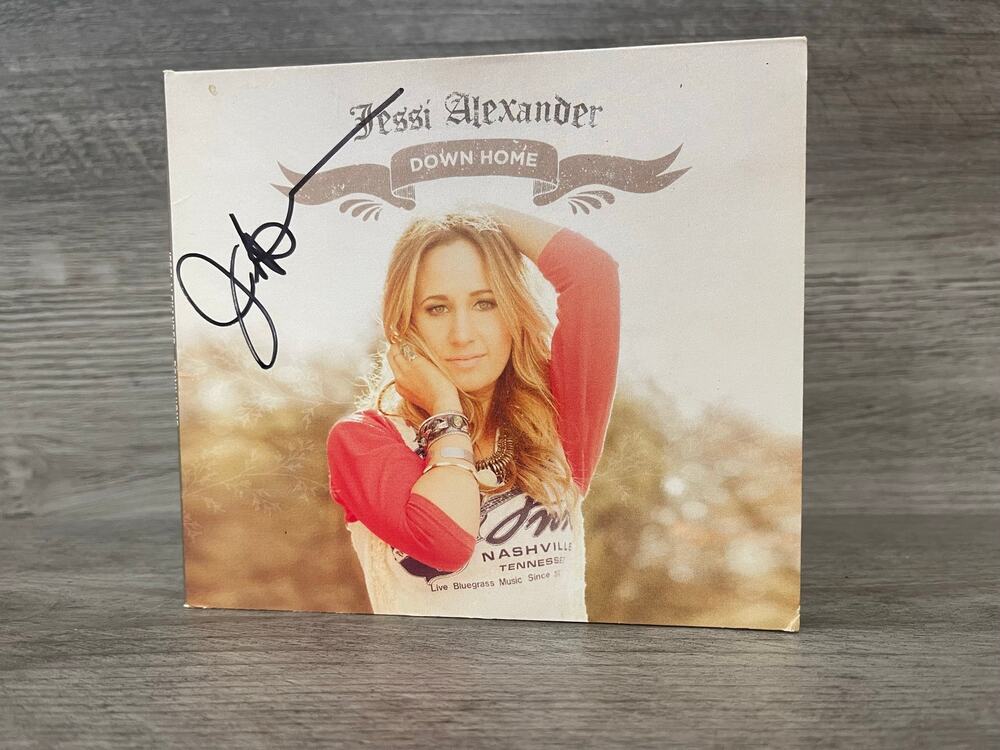 Jessi Alexander Down Home Signed Autographed CD 2014 Rare Country